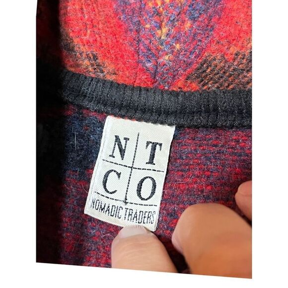 Vintage Nomadic Traders Button Front Western Southwestern Festival Vest - Picture 5 of 6